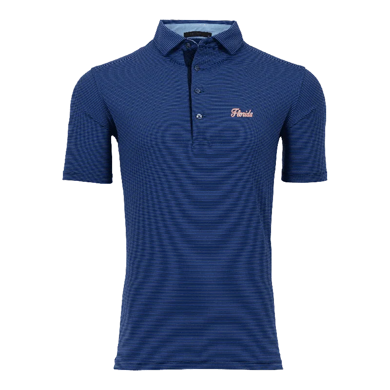 Men's eco-friendly casual wear polo shirt-Florida Saranac Polo