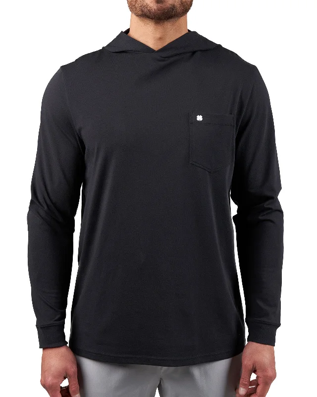 Men's organic hoodie-Luxe Tee Hoodie