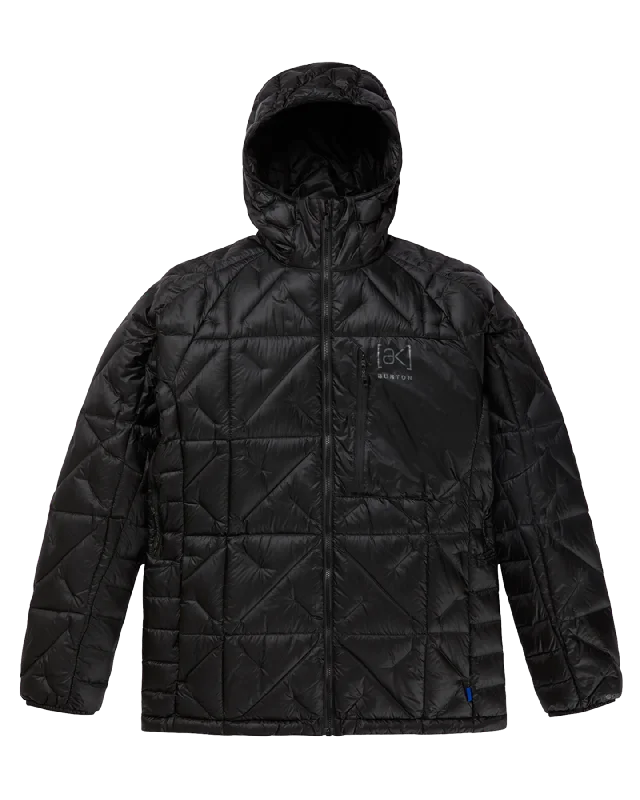 Men's high-stretch casual jacket-Burton Men's [ak]® Baker Hooded Down Jacket - True Black