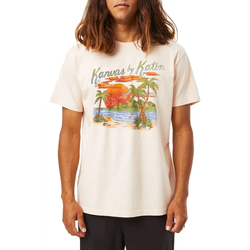 Men's movie t-shirt-Paradise Front S/S Tee