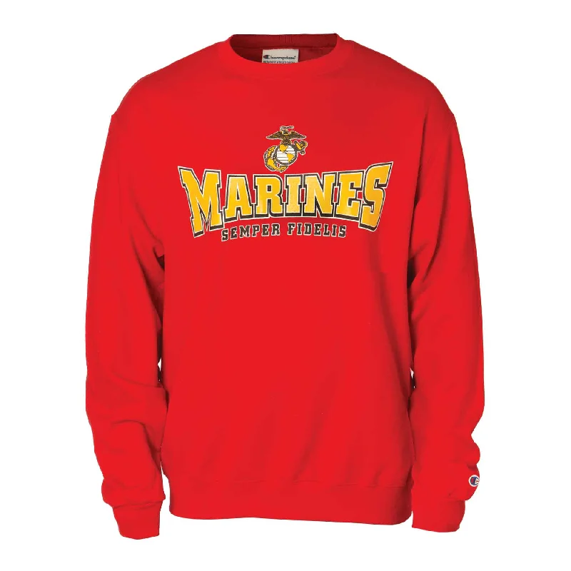 Men's running sweatshirt-Champion Semper Fidelis Sweatshirt