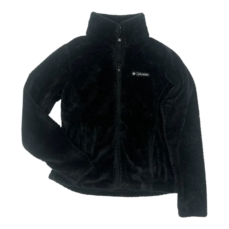 Men's adventure-ready windbreaker-Jacket Faux Fur & Sherpa By Columbia In Black, Size:S