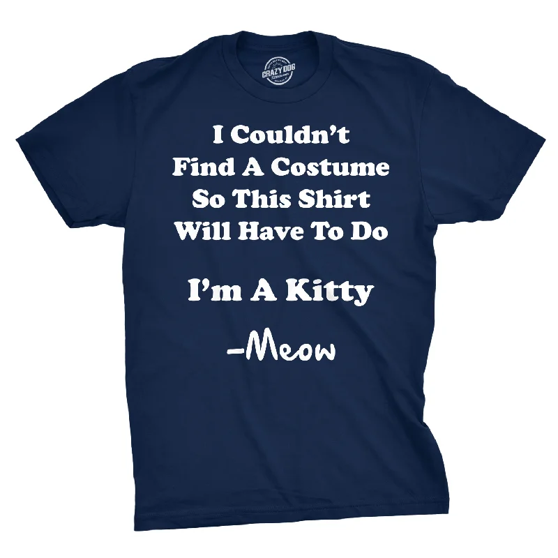 Men's logo t-shirt-I'm A Kitty Men's T Shirt