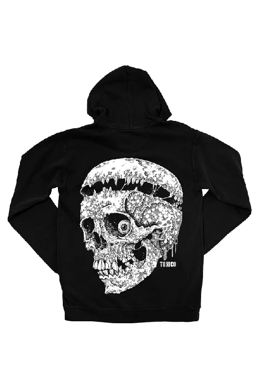 Men's summer hoodie-Wasteland Skull Ziphood