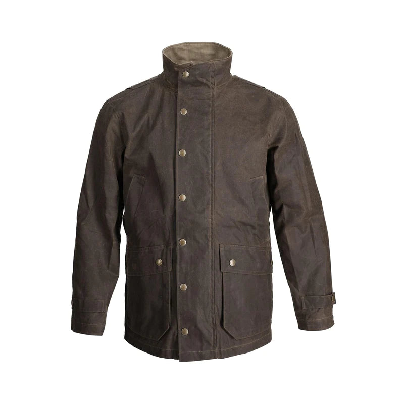 Men's gym-ready bomber jacket-Classic Tensaw Jacket (Rye Brown)