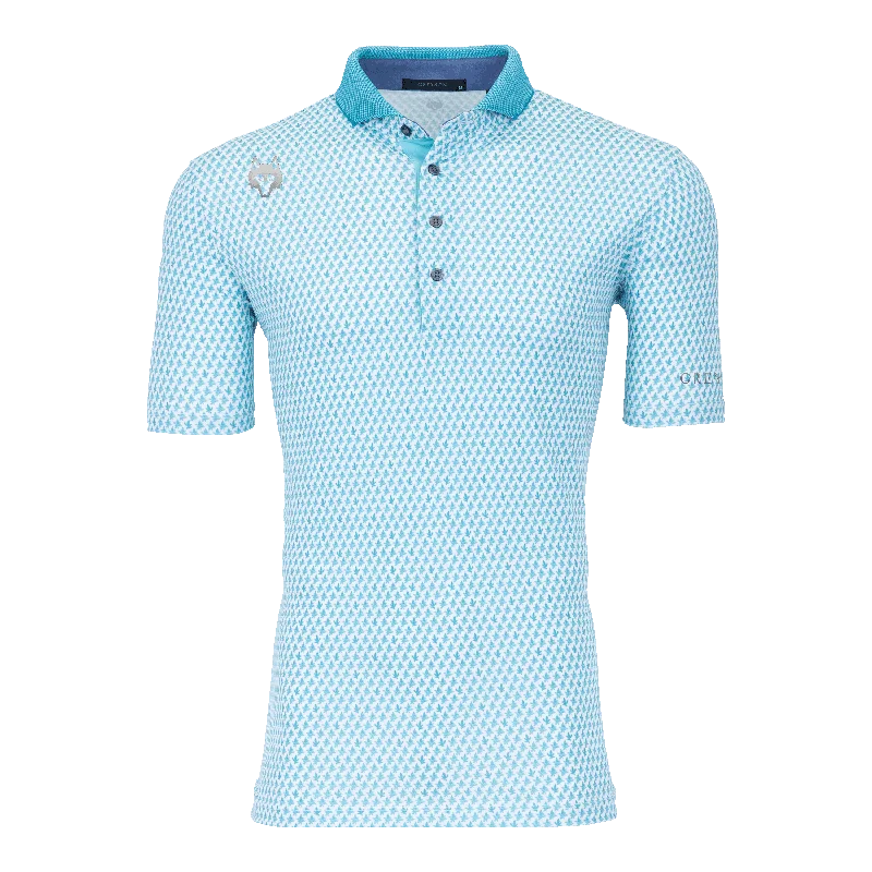 Men's ultra-light casual polo shirt-Players Club Poison Pine Polo