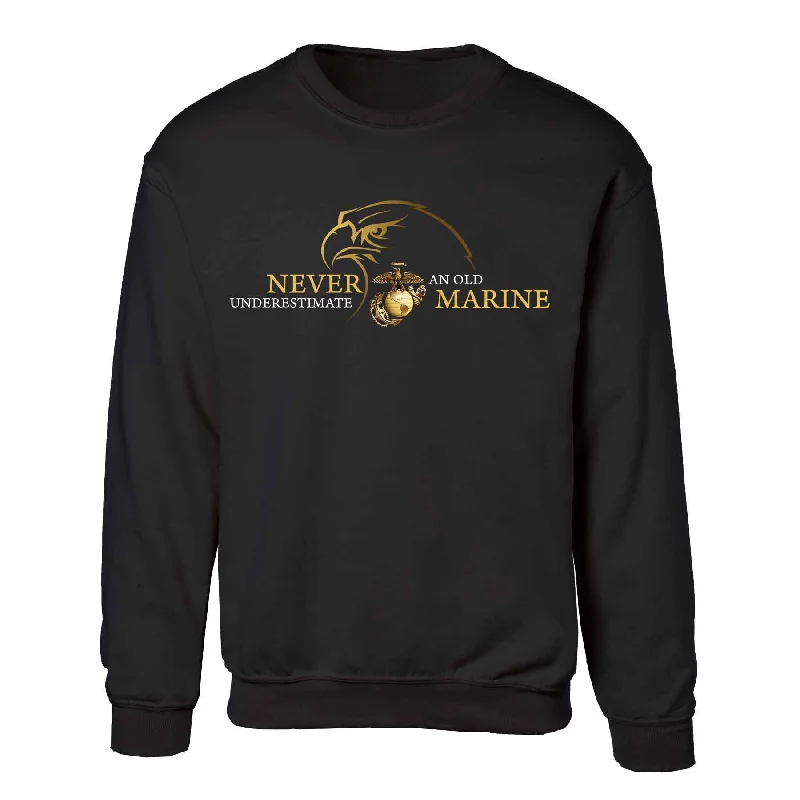 Men's soccer sweatshirt-Never Underestimate Sweatshirt