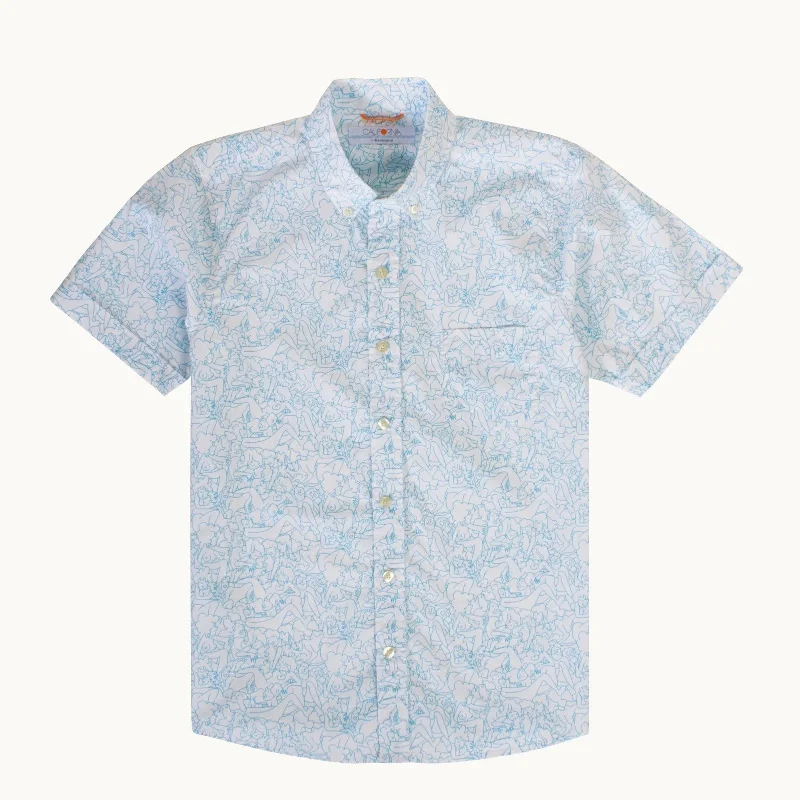 Men's fashion-forward office shirt-Kennington Short Sleeve  Men's Woven Shirts