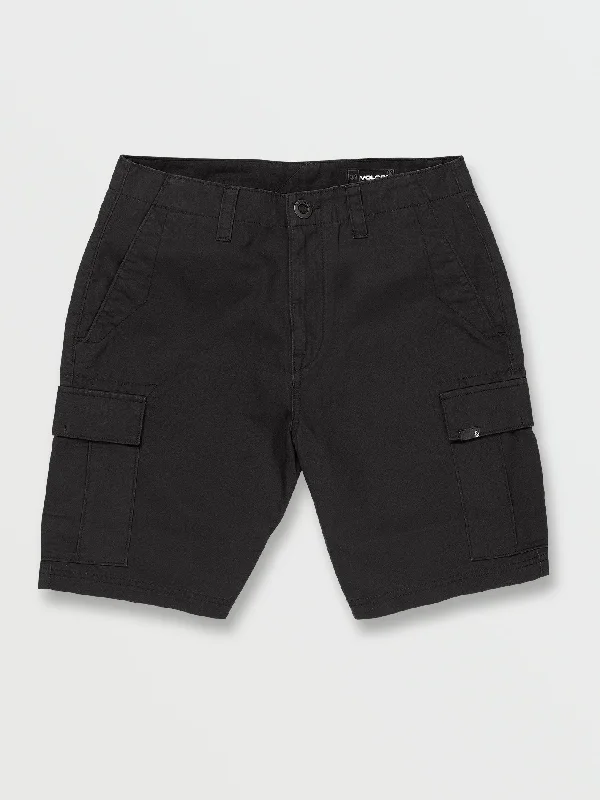 Men's adaptable gym shorts-March Cargo Short - Black