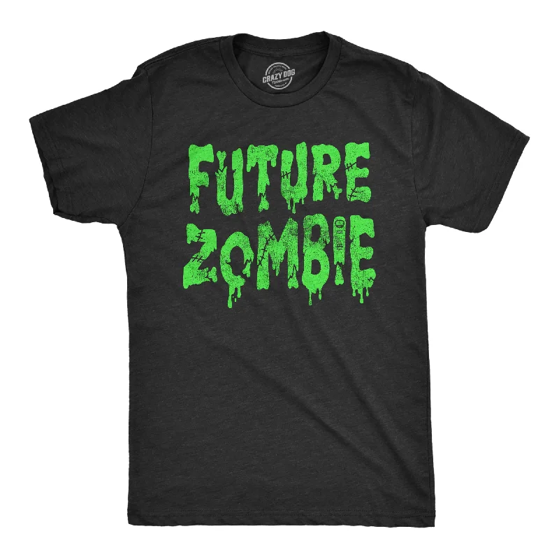 Men's adventure t-shirt-Future Zombie Men's T Shirt