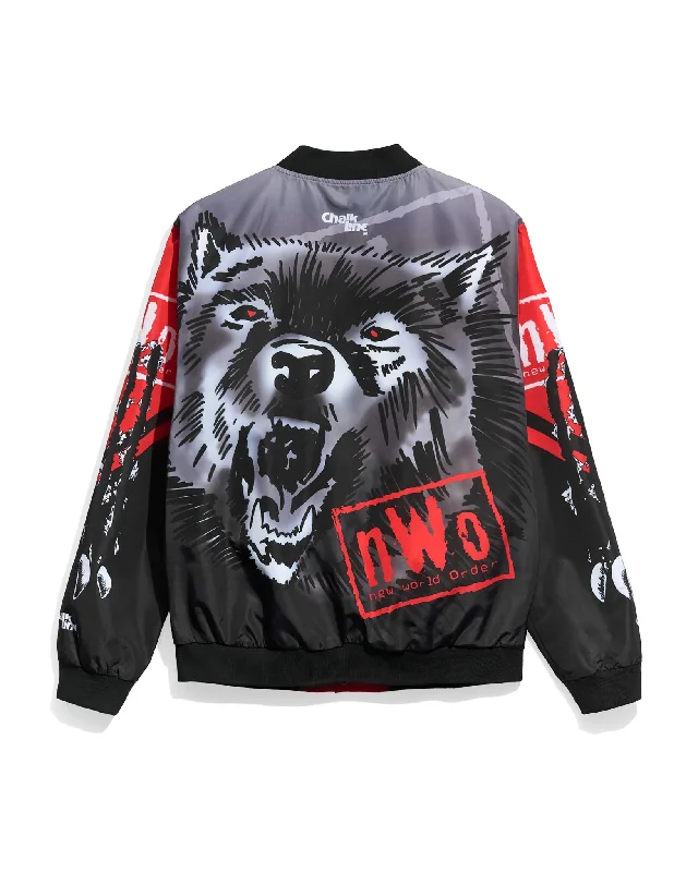 Men's lightweight raincoat-NWO Wolfpac Retro Fanimation Jacket