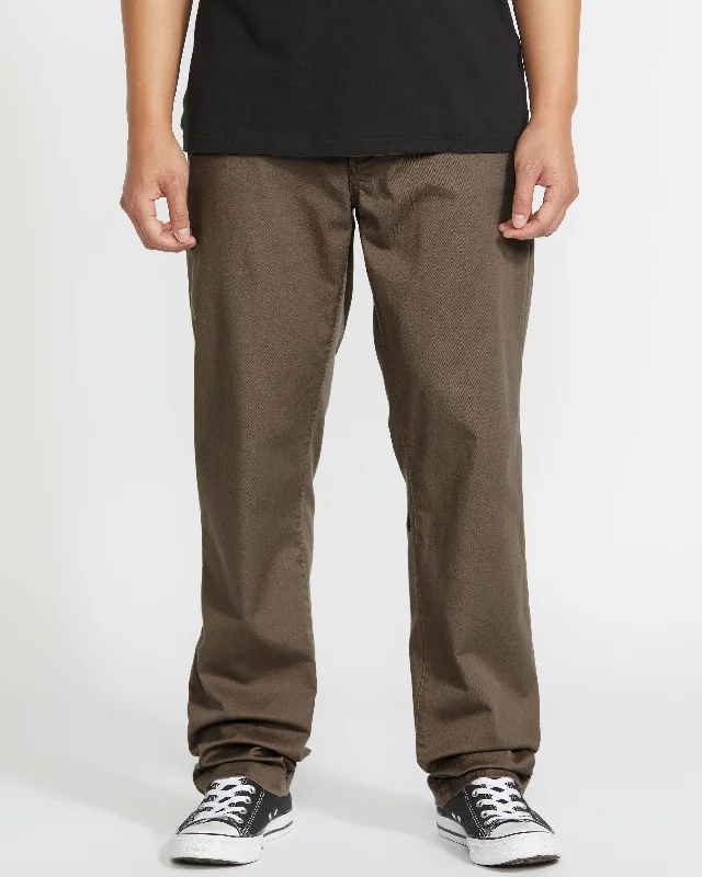 Men's adventure-ready casual wear pants-Frickin Modern Stretch Chino Pants - Mushroom