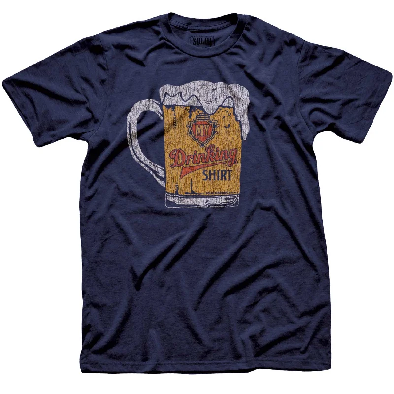 Men's cotton t-shirt-My Drinking Shirt T-shirt