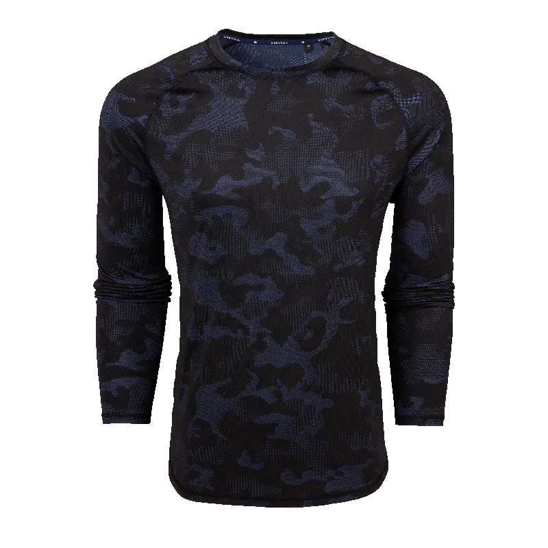 Men's fantasy t-shirt-Camo Kennebec Long Sleeve Sport Tee