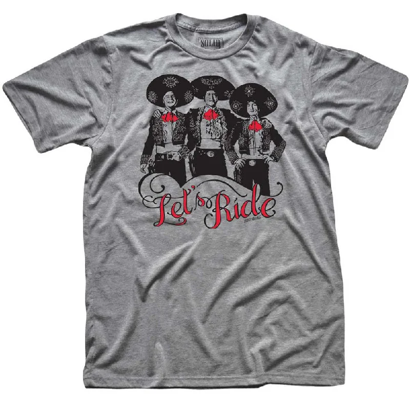 Men's musician t-shirt-Let's Ride T-shirt