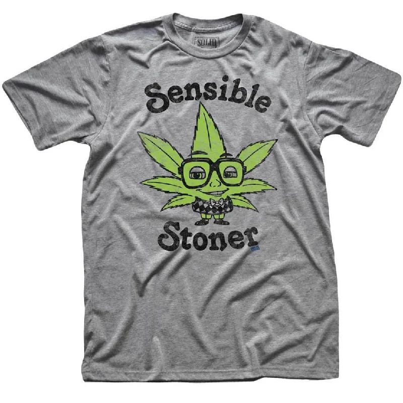 Men's workout t-shirt-Sensible Stoner T-shirt