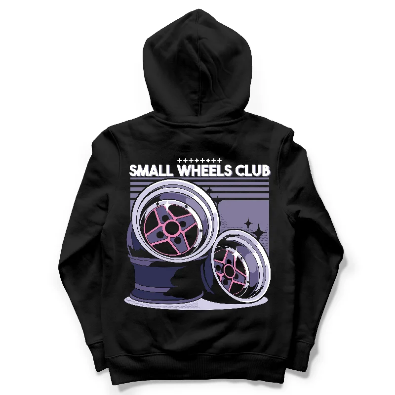 Men's wrinkle-free hoodie-Small Wheels Club Hoodie