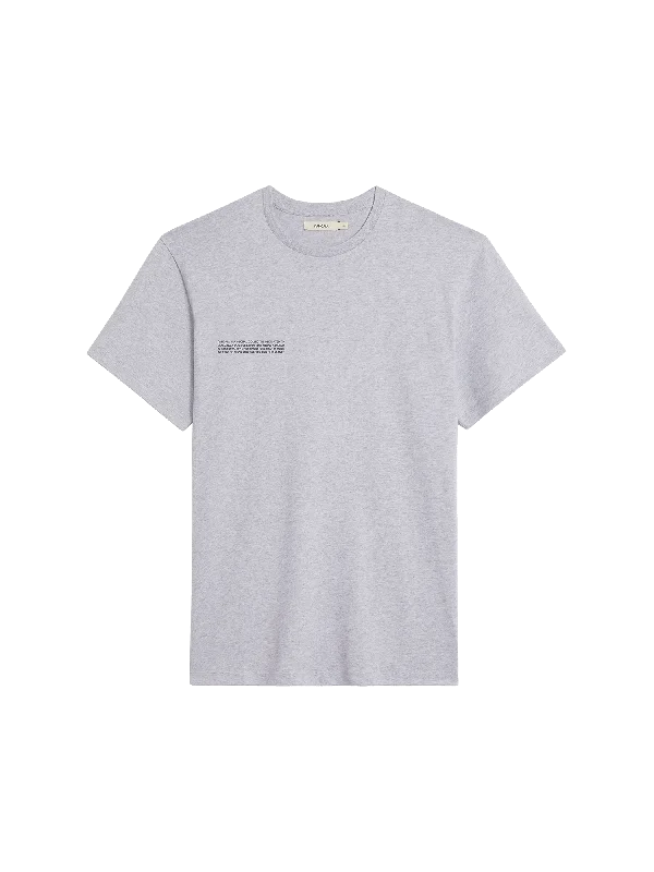 Men's sustainable t-shirt-Mens 365 Midweight T-shirt—grey marl