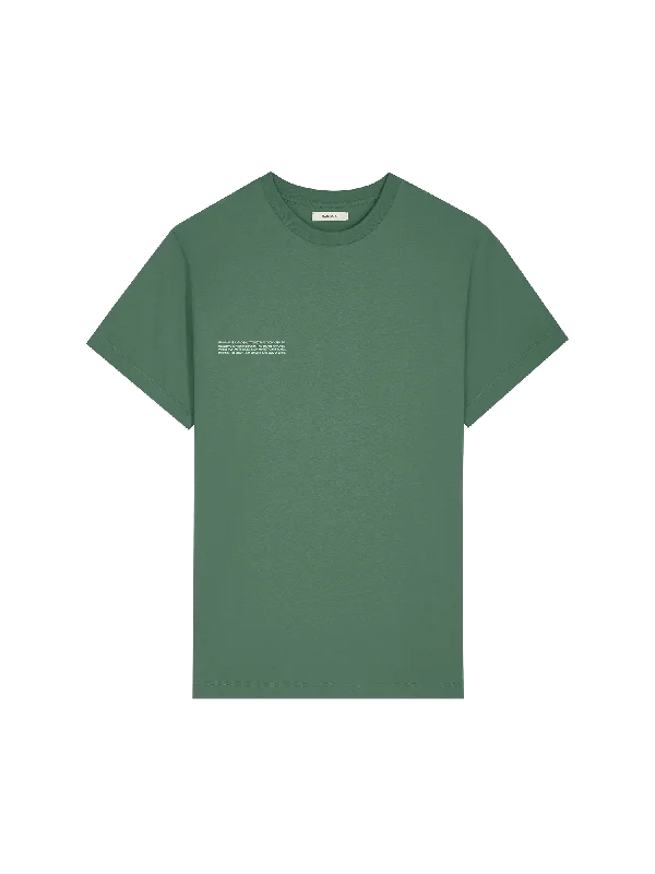 Men's stylish t-shirt-Mens 365 Midweight T-shirt—forest green