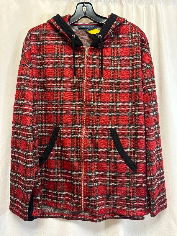 Men's ultra-light field coat-Jacket Other By Tommy Hilfiger In Red, Size: M