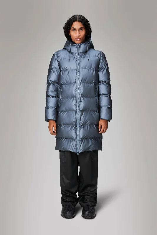 Men's sustainable bomber coat-Alta Longer Puffer Jacket