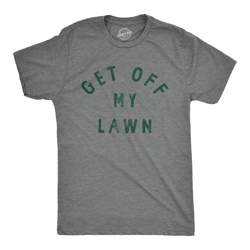 Men's concert t-shirt-Get Off My Lawn Men's T Shirt