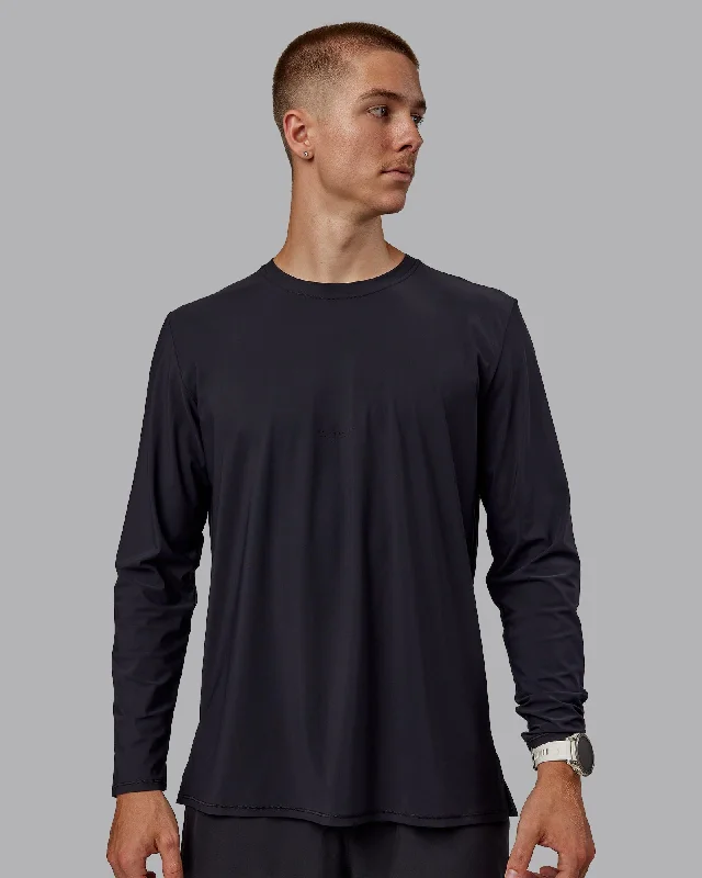 Men's TV show t-shirt-Cadence Long Sleeve Tee - Black