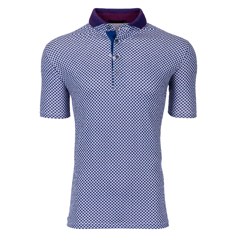 Men's performance office polo shirt-Grey Wolf Polo