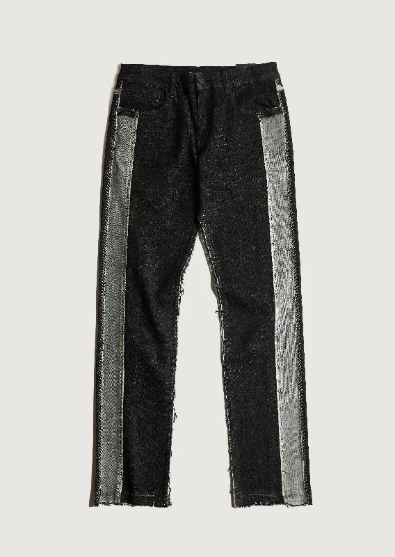 Men's functional lounge pants-Jerry Straight Denim