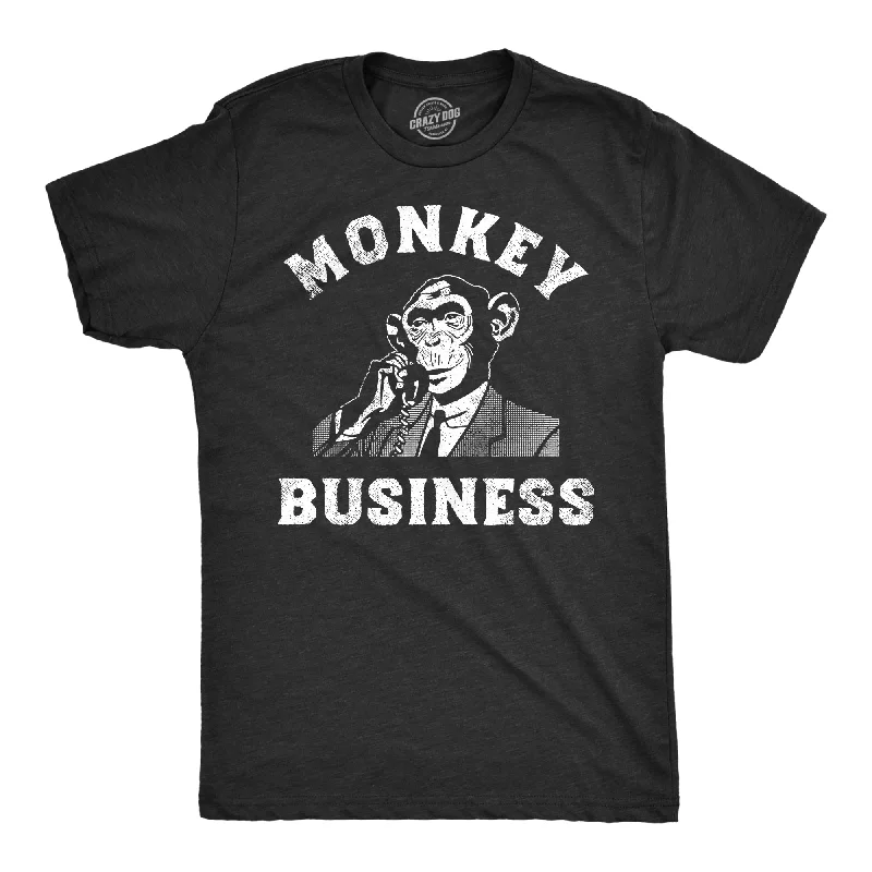 Men's team t-shirt-Monkey Business Men's T Shirt