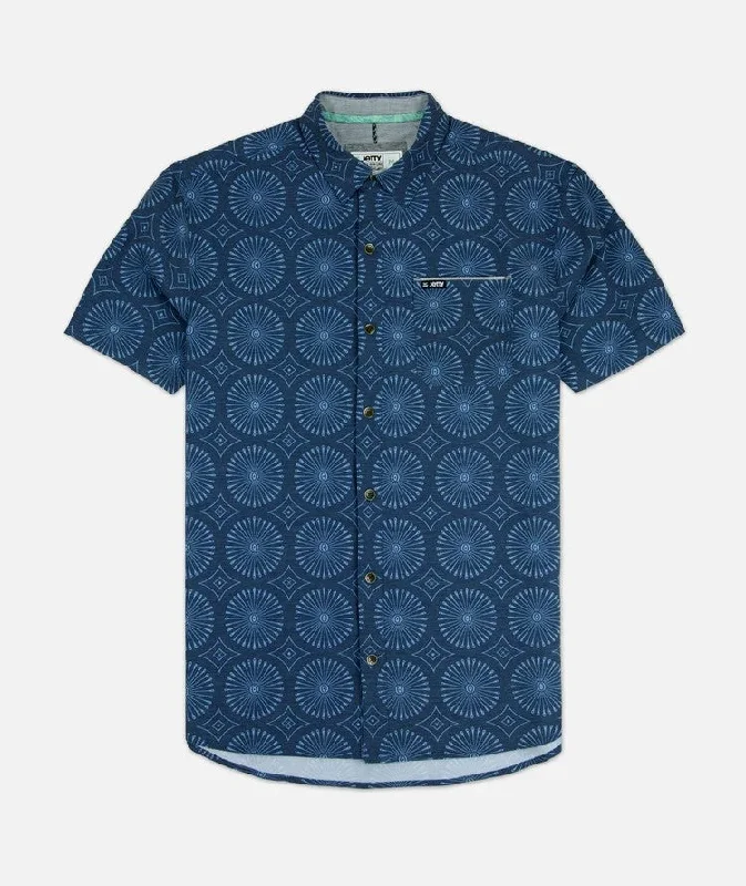 Men's adventure-ready office wear shirt-Jetty Short Sleeve Men's Woven Shirts