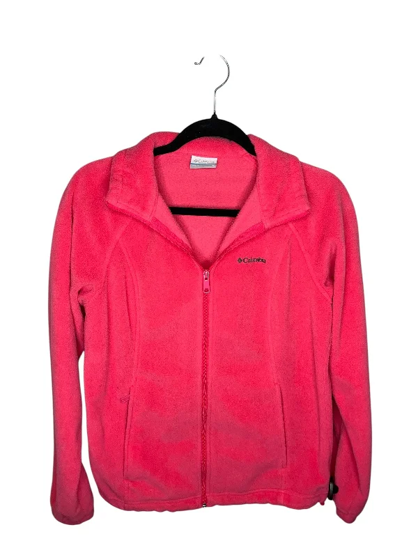 Men's versatile field coat-Jacket Fleece By Columbia In Coral, Size: M