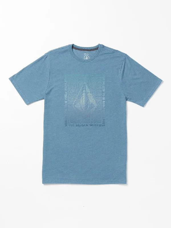 Men's team t-shirt-Visualizer Short Sleeve Tee - Indigo Ridge Heather