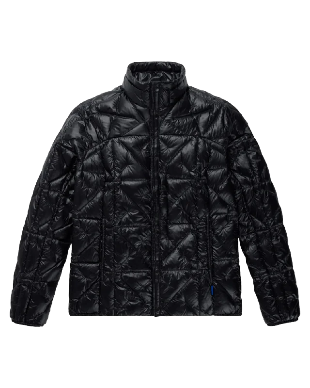 Men's tech-fabric puffer jacket-Burton Women's [ak]® Baker Ultralight Down Jacket - True Black