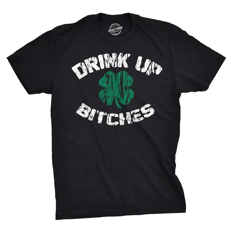 Men's short sleeve t-shirt-Drink Up Bitches Men's T Shirt