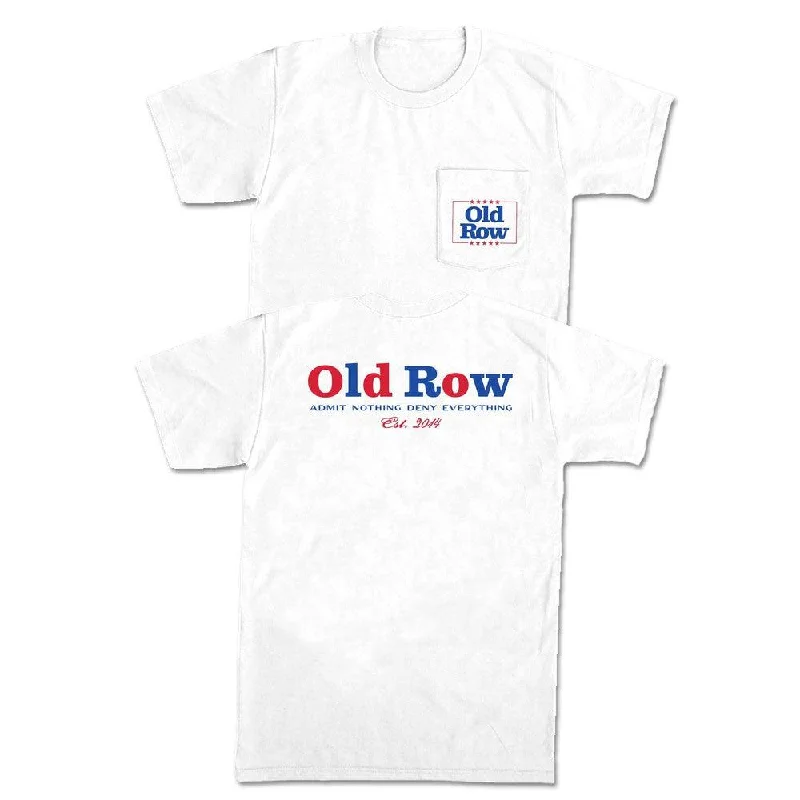 Men's everyday t-shirt-Old Row USA Pocket Tee