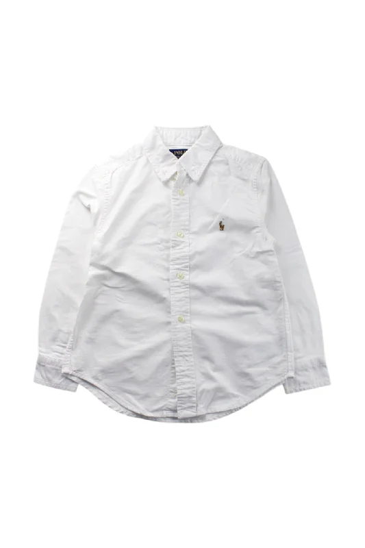 Men's eco-conscious casual polo shirt-Polo Ralph Lauren Button-Down Shirt 5T