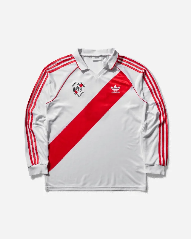 Men's workout t-shirt-Men's River Plate 94 Jersey White / Red