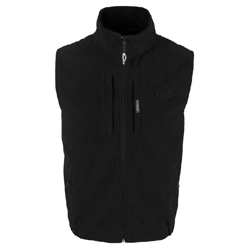 Men's eco-conscious raincoat-Drake MST Solid Windproof Layering Vest