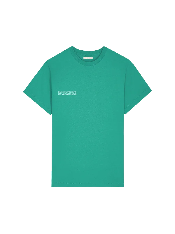 Men's breathable t-shirt-Mens 365 Midweight T-shirt—mangrove turquoise